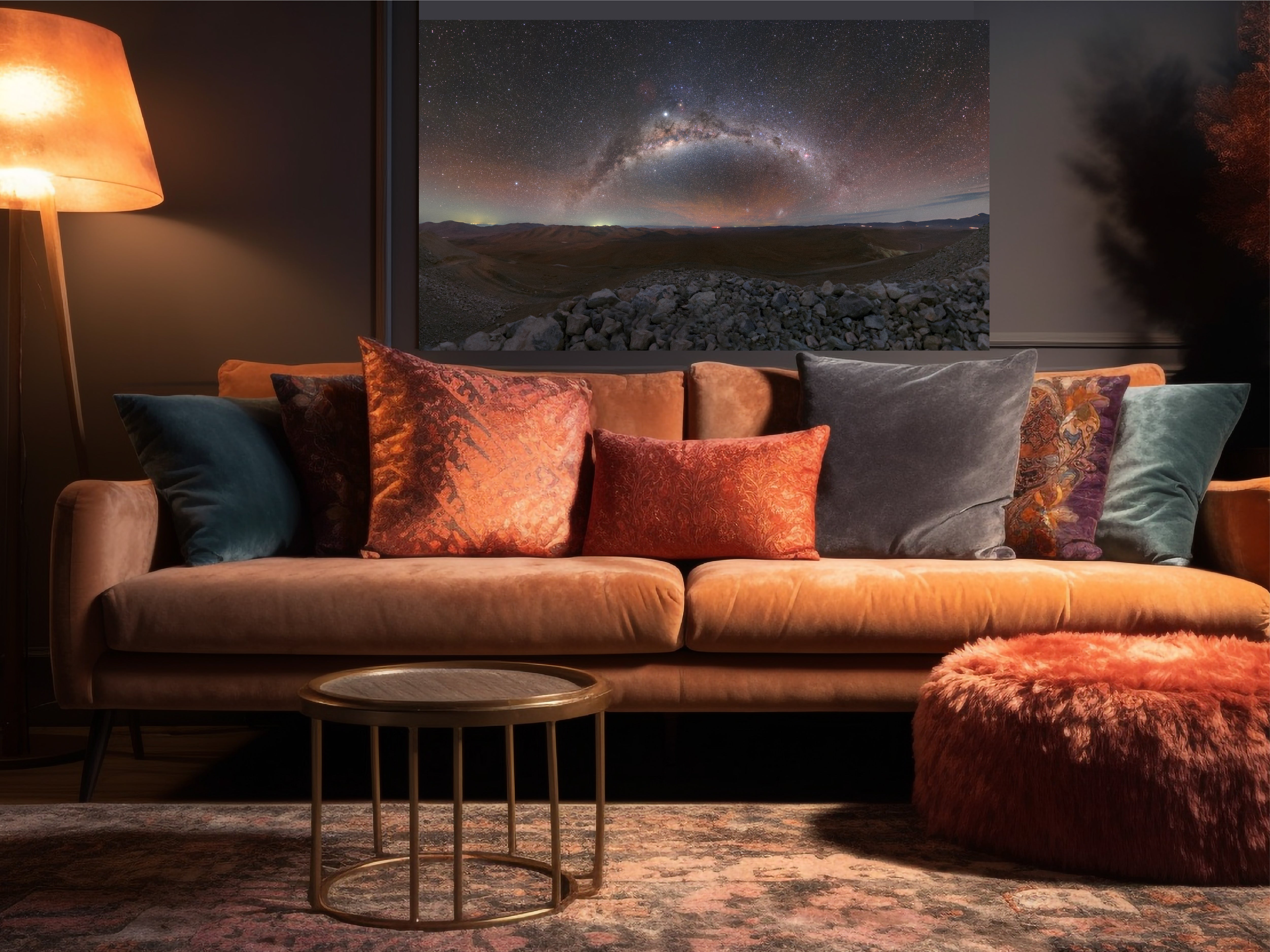 Milky Way Over The Atacama Desert Acrylic